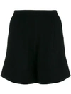 Rick Owens High-waisted Shorts In Black