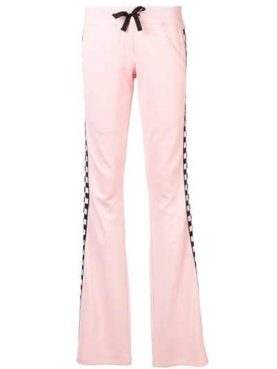 Versus Jogginghose Mit Karodetail In Pink