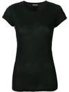 Tom Ford Plain T-shirt In Black