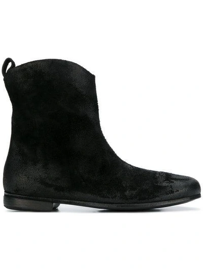 Marsèll Smooth Ankle Boots In Black