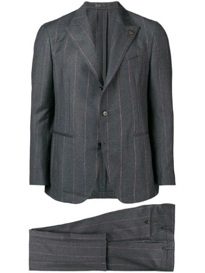 Gabriele Pasini Striped Two-piece Suit - Grey