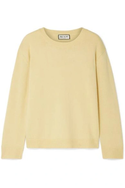 Paul & Joe Cashmere Sweater In Yellow