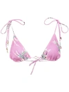 Clube Bossa 'chapin' Bikini Top In Pink