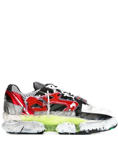 Margiela Fusion Shoes Maison Margiela MM22 Fabric And Leather