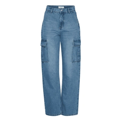 B.young Kato Kiki Cargo Jeans In Blue