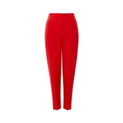 French Connection Echo Tapered Trouser-true Red-74way