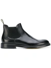 Doucal's Round Toe Boots - Black