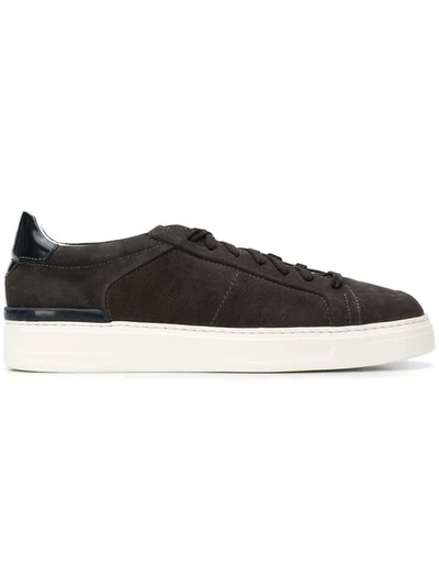 Fabi Chunky Sole Low-top Sneakers In Brown