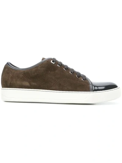 Lanvin Toe-capped Sneakers - Brown