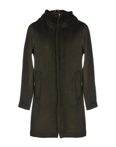 Kired Coat In Dark Green