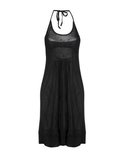 Sportmax Code Short Dress In Black