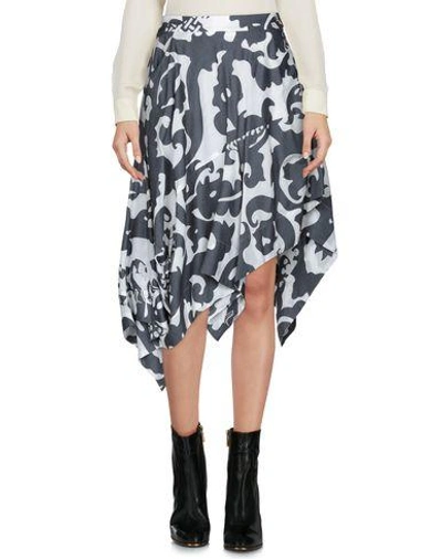 Vivienne Westwood Mini Skirt In Lead