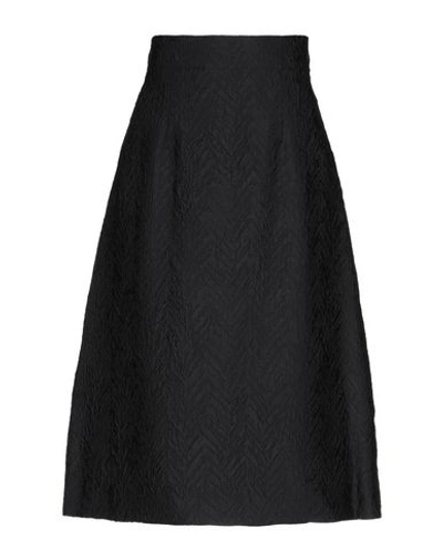 Marni Midi Skirts In Black