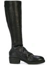 Guidi Knee Length Boots In Black