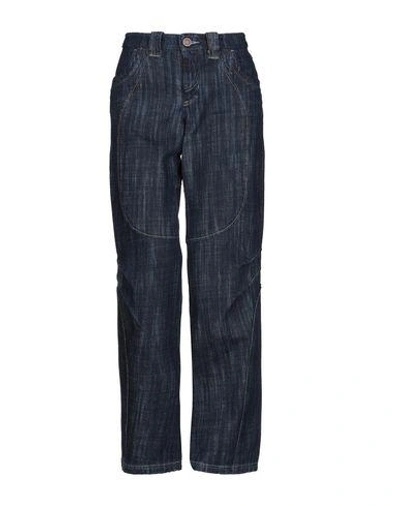 Sportmax Code Denim Pants In Blue