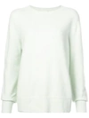 The Row Knitted Jumper In Green
