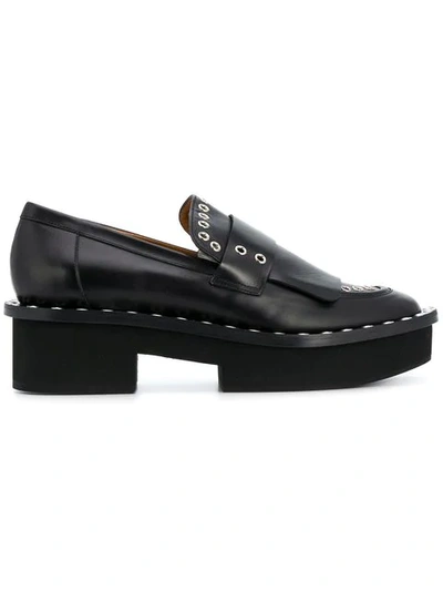 Clergerie Bianca Platform Loafers - Black