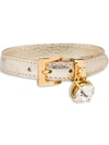 Miu Miu Madras Bracelet In Metallic