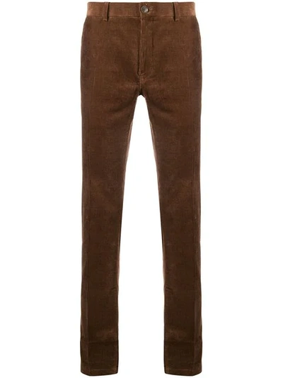 Tiger Of Sweden Corduroy Slim-fit Trousers - Brown