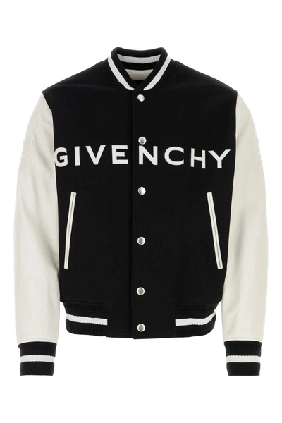 Givenchy "" Varsity Jacket In Black