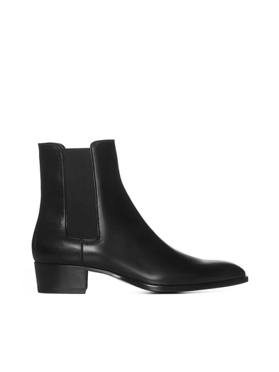 Saint Laurent Shoes In Black