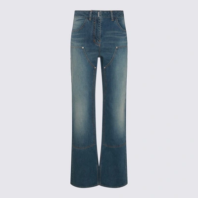 Givenchy Deep Blue Cotton Denim Jeans