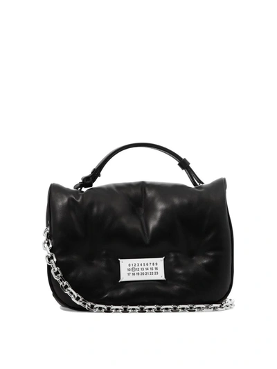 Maison Margiela "glam Slam" Crossbody Bag In Black