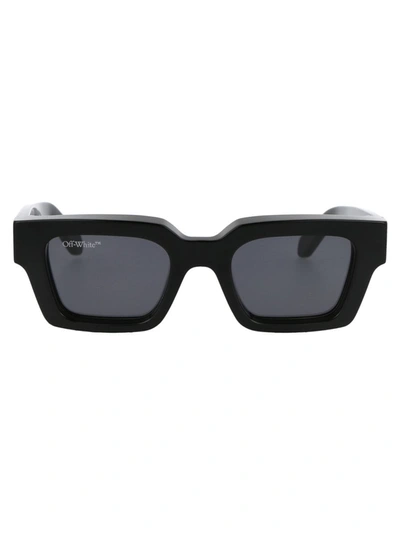 Off-white Sunglasses In 1007 Black Dark Grey