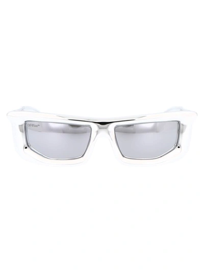 Off-white Sunglasses In 7272 Silver