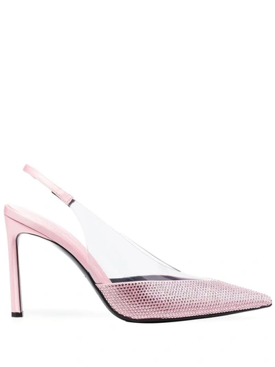 Sergio Rossi With Heel In Pink / Strass