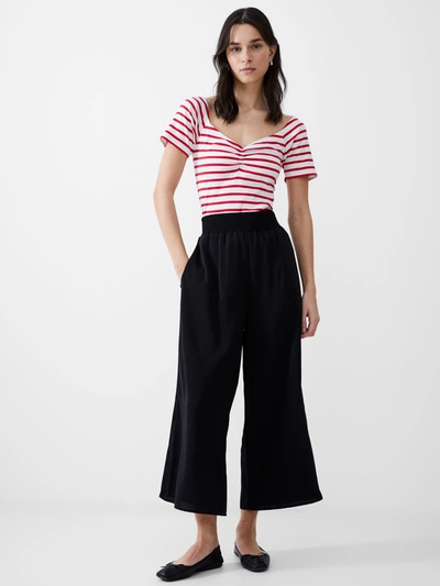 French Connection Drapey Culotte Black
