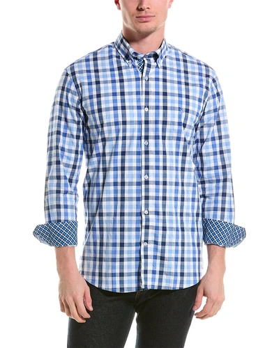 Tailorbyrd Stretch Shirt In Blue