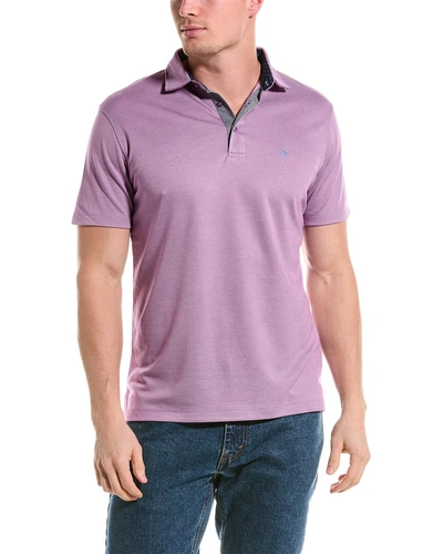 Tailorbyrd Polo Shirt In Purple