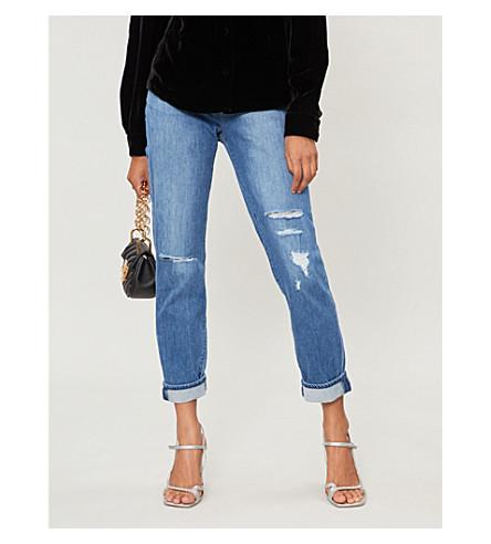 j brand johnny mid rise boyfriend jeans