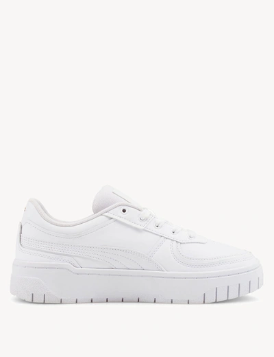 Puma Cali Dream Leather Sneakers In White