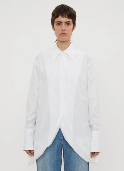 Stella Mccartney Loop Panel Shirt In White