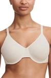 Chantelle Lingerie Comfort Chic Underwire Full Coverage Bra In Talc