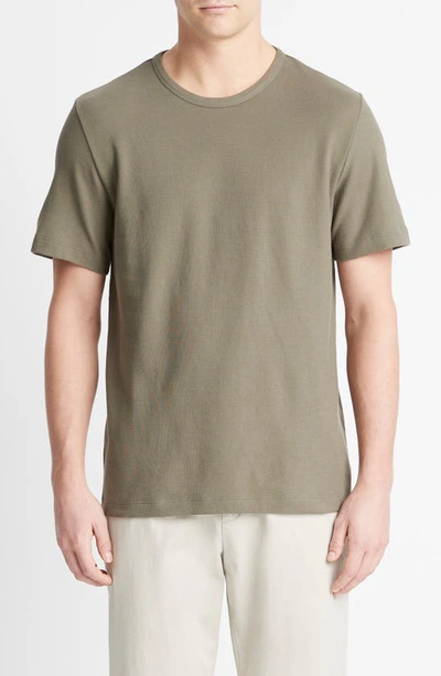 Vince Men's Cotton Crewneck T-shirt In Carillo Green