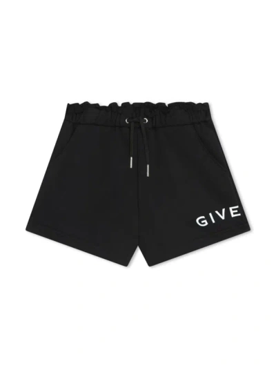 Givenchy Kids Shorts In Black