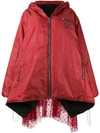 Barbara Bologna Puffer Elongated Jacket - Red