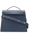 Aesther Ekme Mini Triangle Bag In Blue