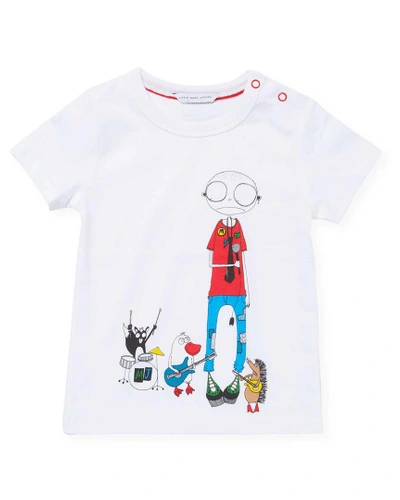 Little Marc Jacobs Graphic T In Nocolor