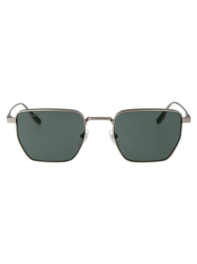 Lacoste L260s Sunglasses In 038 Matte Light Gunmetal