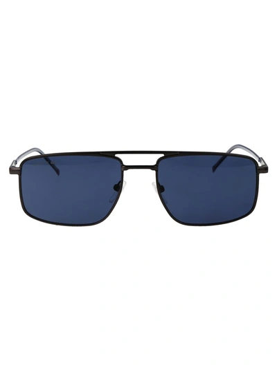 Lacoste L255s Sunglasses In 021 Black