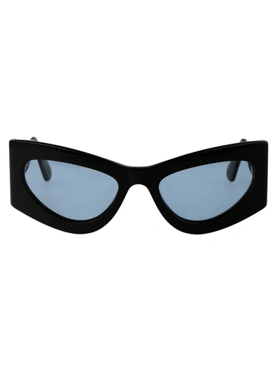 Gcds Gd0036/s Sunglasses In 01v Black Blue