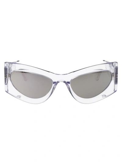 Gcds Gd0036 Sunglasses In 26c Crystal