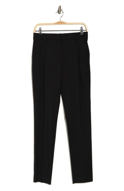 Valentino Stretch Wool Pants In Nero