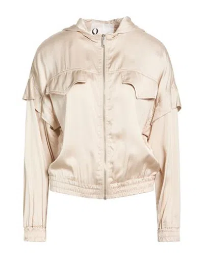 8pm Woman Jacket Cream Size Xxs Viscose In White