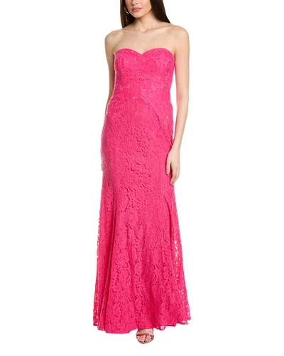 Rene Ruiz Sweetheart Gown In Pink