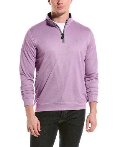 Tailorbyrd 1/4-zip Pullover In Purple